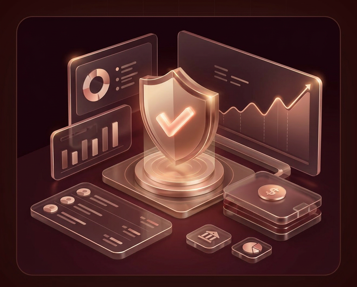 Recovery Index secure dashboard illustration
